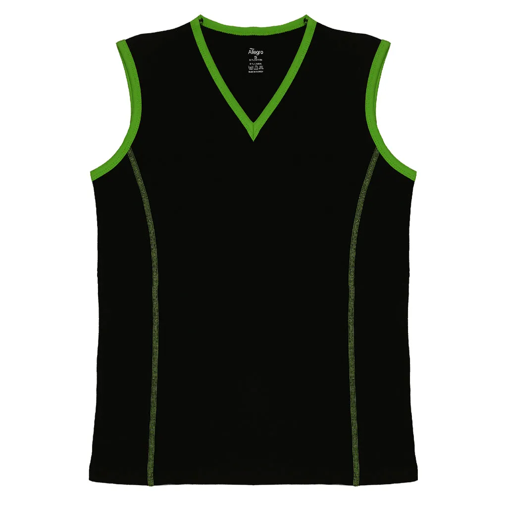 Men's colored sleeveless v-neck c.38-2