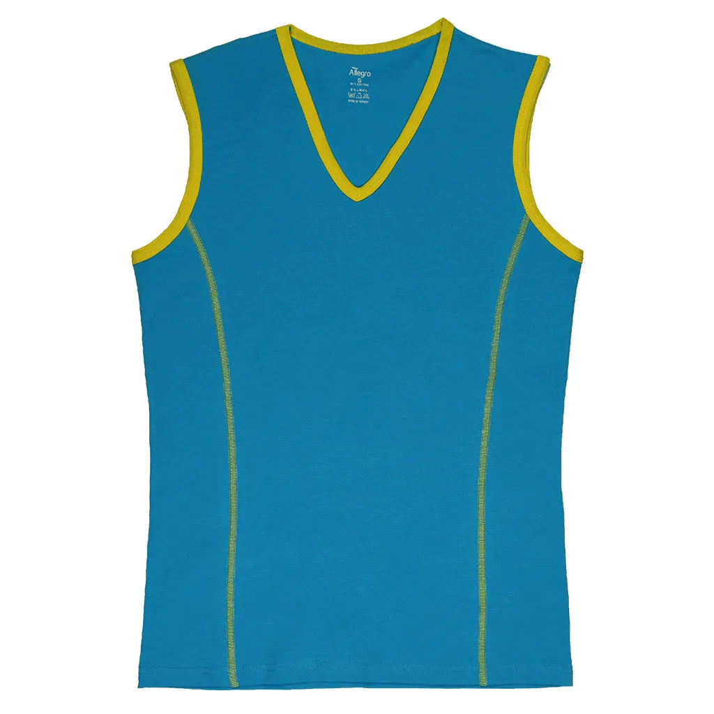 Men's colored sleeveless v-neck c.38-2