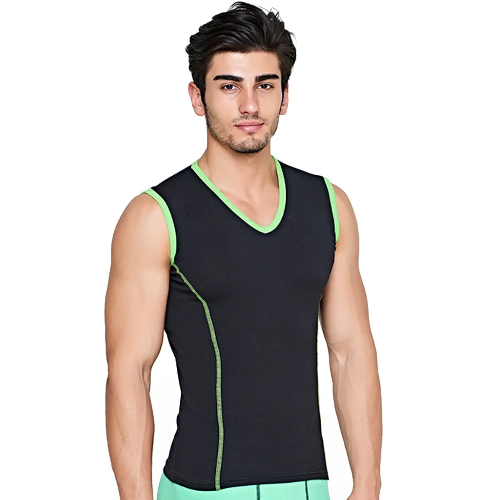 Men's colored sleeveless v-neck c.38-2