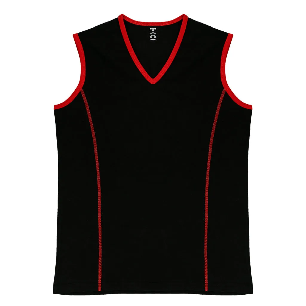 Men's colored sleeveless v-neck c.38-2