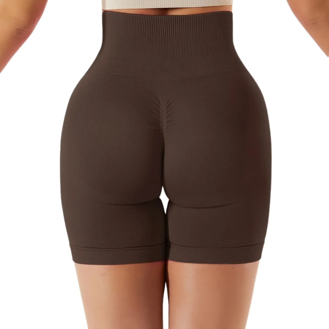 Milena Seamless Scrunch Workout Shorts