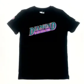 NEW ERA MLB Diamondbacks Majestic Purple Logo T-Shirt