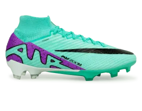 Nike Men's Zoom Mercurial Superfly 9 Elite FG Turquoise/Black/Purple