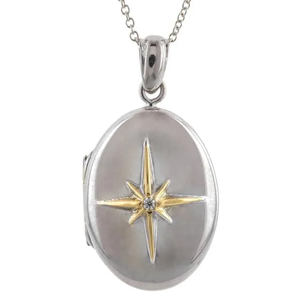 North Star Locket Small, West 13th Collection