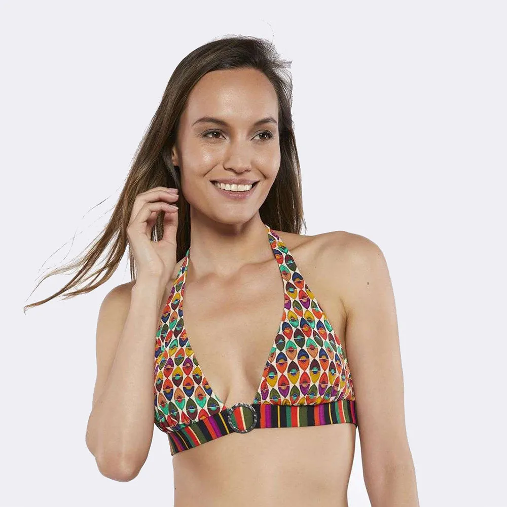 Panay Halter Neck Bikini Top