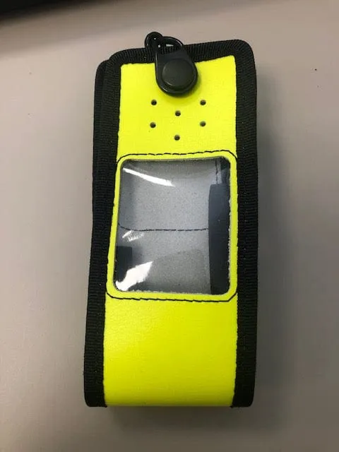 Peter Jones Hi Viz Yellow Case for Motorola DP4600/4601