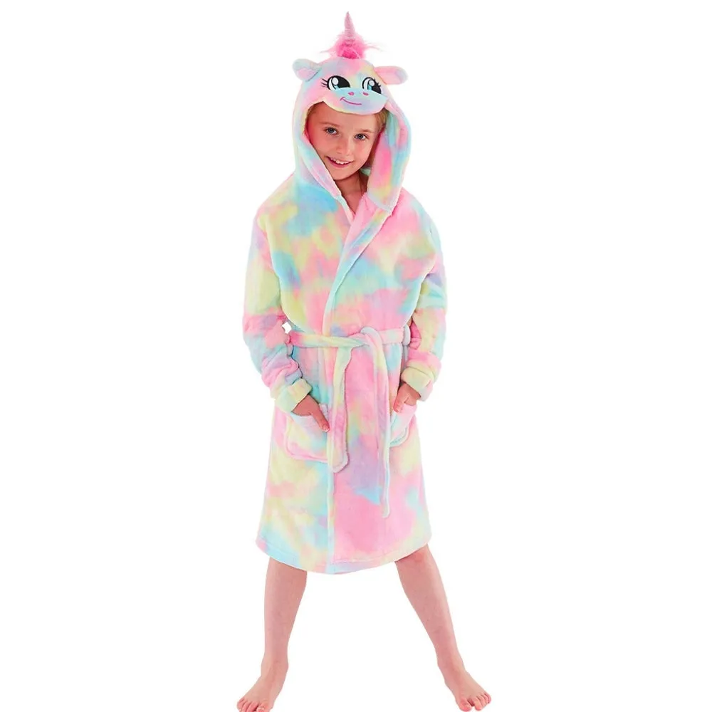 Rainbow Unicorn Dressing Gown