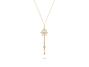 Roseate x Lightbox Lab-Grown Diamond ct. Light Wand Pendant | White