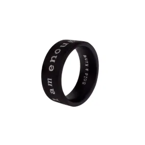 The Acceptance band - matte black finish