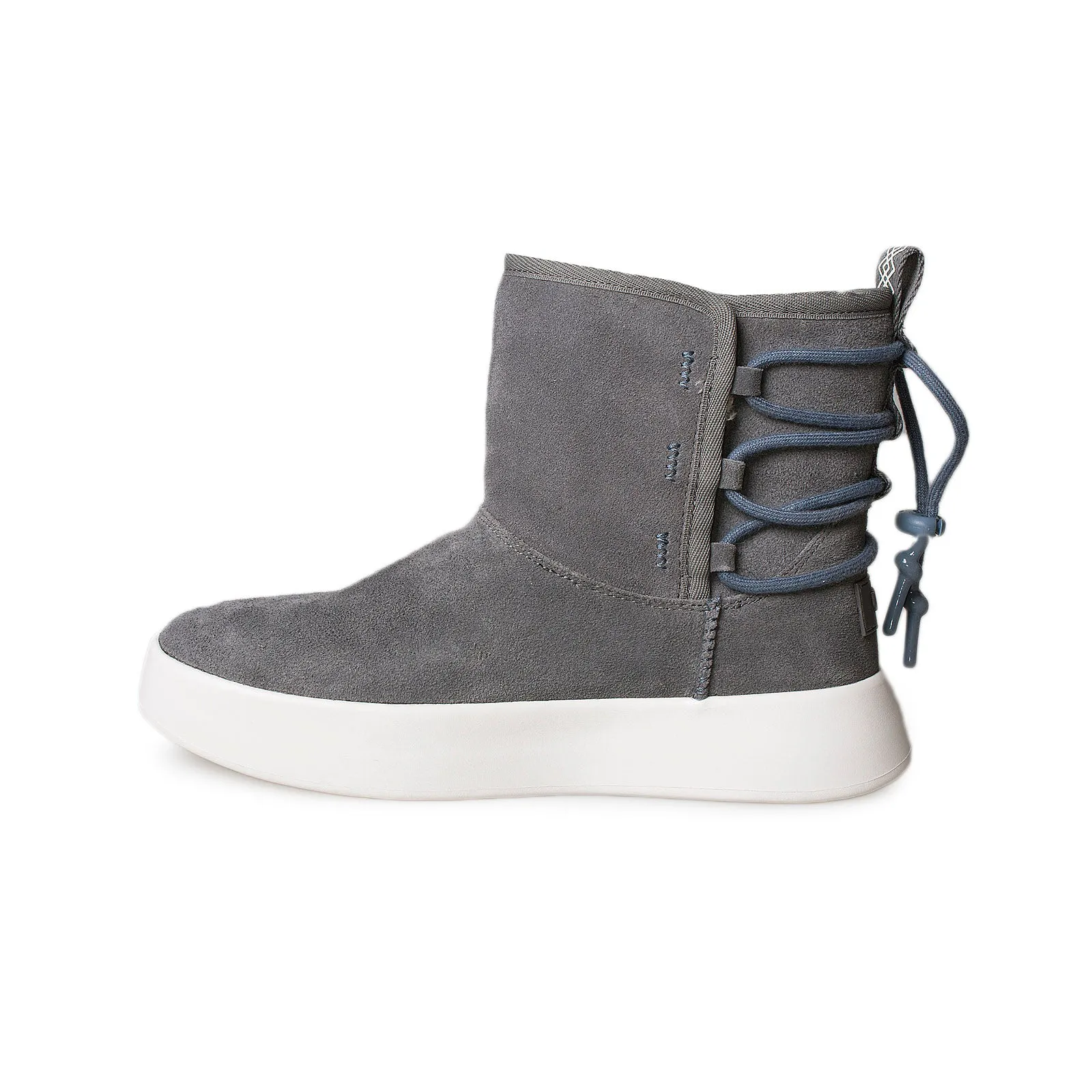 UGG Classic Boom Ankle Charcoal Boots - Women's