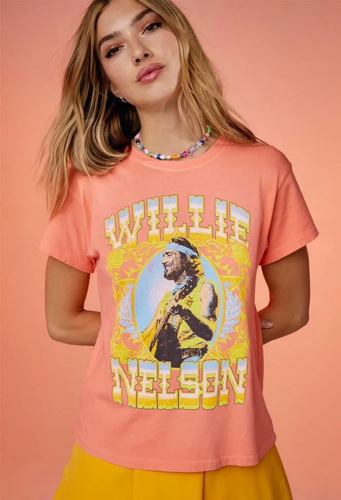 Willie Nelson Outlaw Country Tour Tee