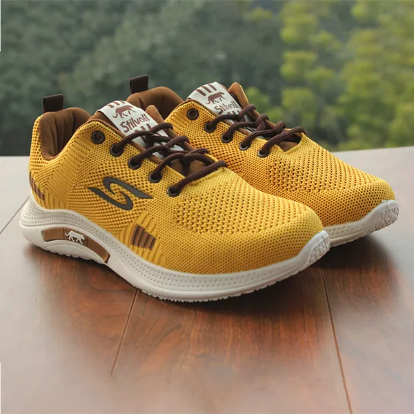 Yellow Stylish Jogger for men